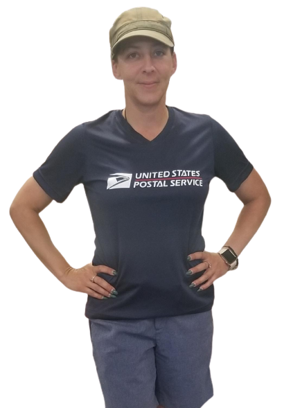 Women's V neck short sleeve Dri Fit T-Shirt