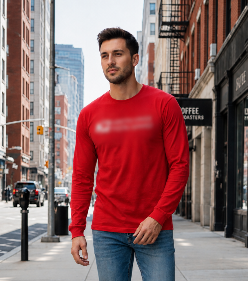 Mens long sleeve drifit