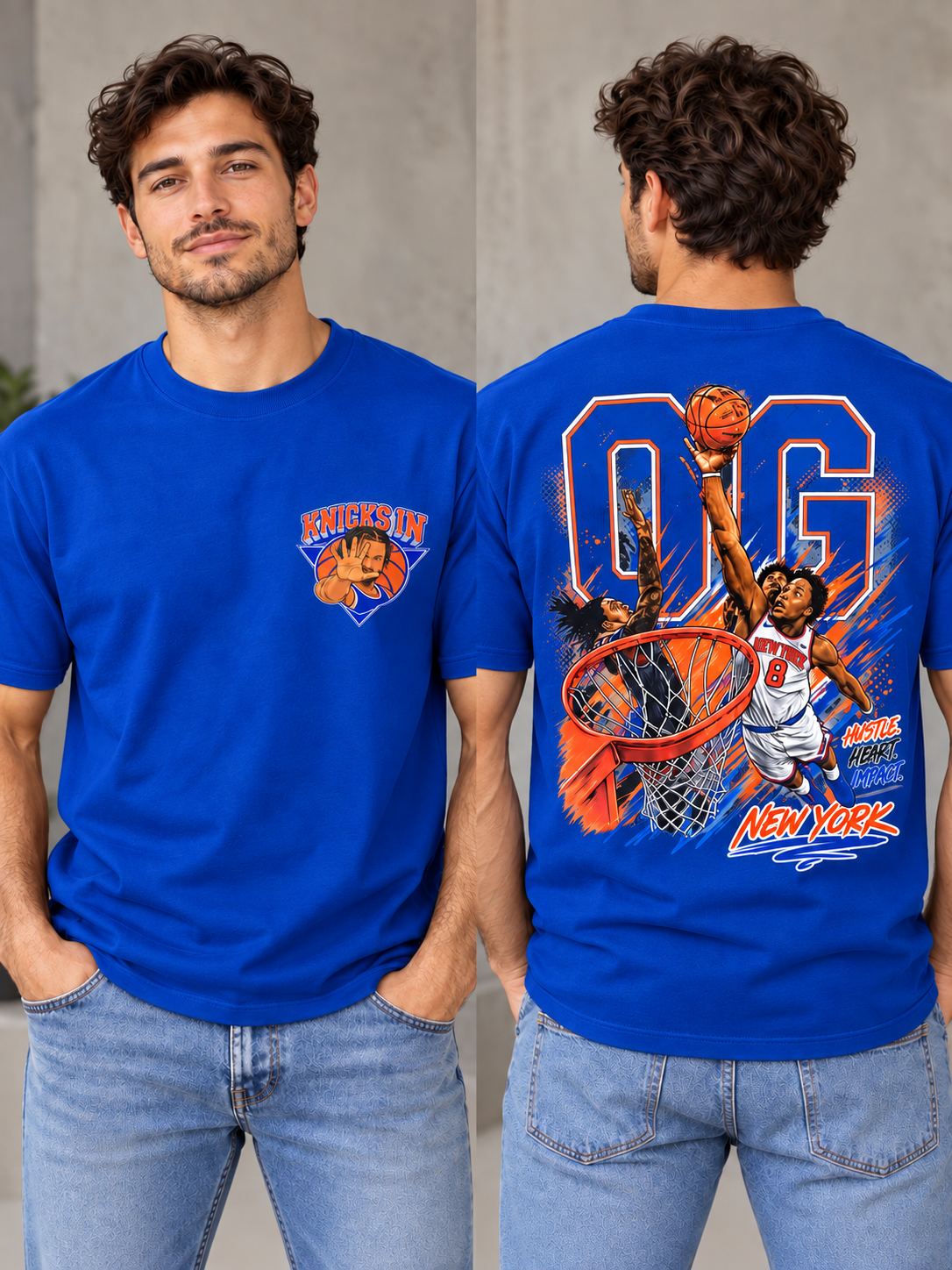 NY Knicks in 5, OG Hand of God
