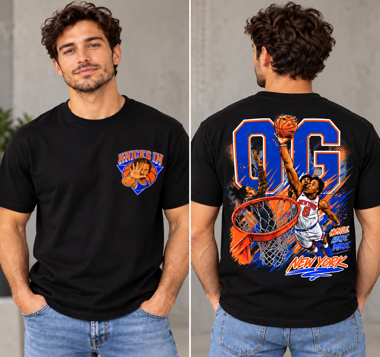 NY Knicks in 5, OG Hand of God